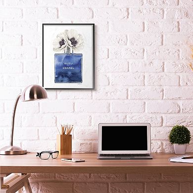 Stupell Home Decor Perfume Flower Watercolor Framed Wall Art