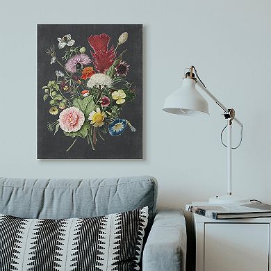 Stupell Home Decor Wildflower Botanical Drawing Canvas Wall Art