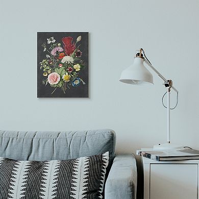 Stupell Home Decor Wildflower Botanical Drawing Canvas Wall Art
