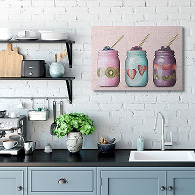 Stupell Home Decor Fruit Smoothie Canvas Wall Art