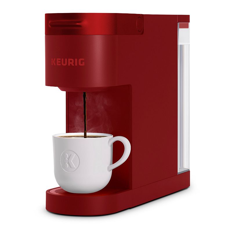 Keurig - K-Slim Single-Serve K-Cup Pod Coffee Maker - Scarlet Red