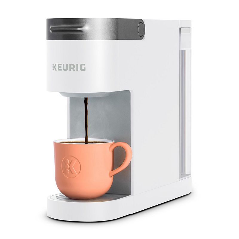 Keurig K-Slim Single-Serve K-Cup Pod Coffee Maker, White