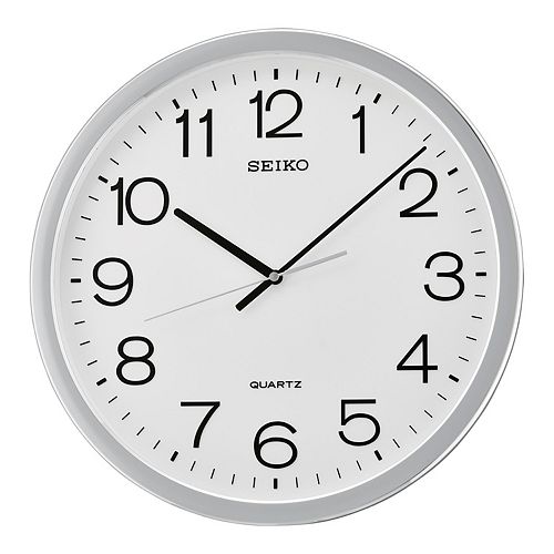 Seiko 16" Office Classic Numbered Wall Clock