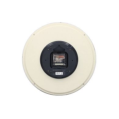 Seiko Ultra Modern Gold Tone Wall Clock