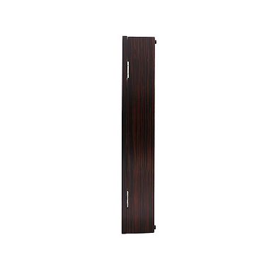 Seiko Modern Dark Wooden Wall Clock