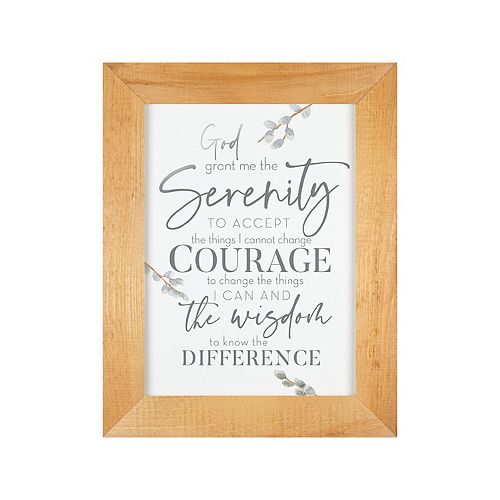 P Graham Dunn Serenity Prayer Wall Decor