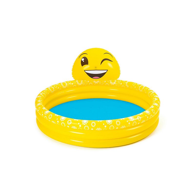UPC 821808530816 product image for Bestway H2OGO! Emoji Inflatable Play Pool | upcitemdb.com