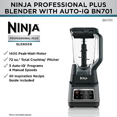 Ninja Professional Plus Blender with Auto-iQ