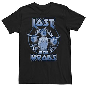 Disney's Frozen 2 Kristoff & Sven Men's Lost In The Woods Tee