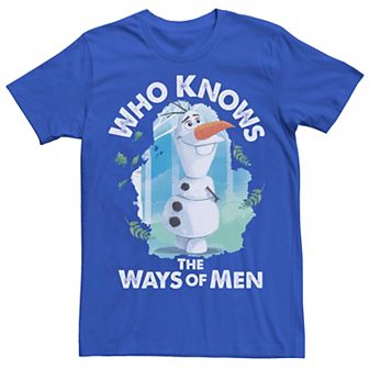 Disney's Frozen 2 Olaf Who Knows The Ways Of Men Men's Tee