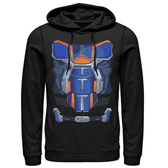 Men's Marvel Black Widow Taskmaster Costume Hoodie