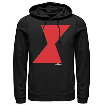 Men's Marvel Black Widow Red Icon Hoodie