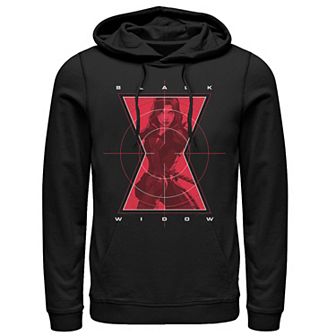Men's Marvel Black Widow Target Practice Hoodie