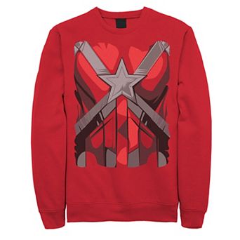 Men's Marvel Black Widow Guardian Costume Sweatshirt