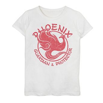 Disney's Mulan Girls 7-16 Live Action Phoenix Guardian & Protector Graphic Tee