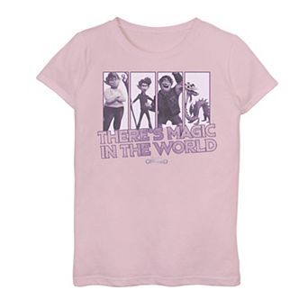 Disney / Pixar's Onward Girls 7-16 Group Shot There's Magic In The World Graphic Tee