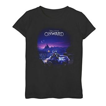 Disney / Pixar's Onward Girls 7-16 Poster Fade Graphic Tee
