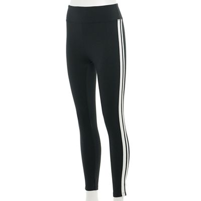 Juniors SO High Waist Lounge Leggings with Side Stripe