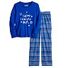 Girls 7-16 Jammies For Your Families® Hanukkah Graphic Top & Pants Pajama Set