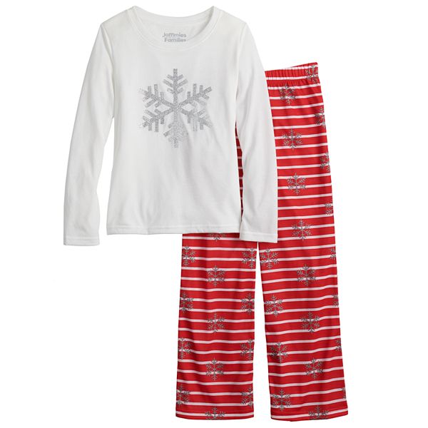 Girls snowflake pajamas new arrivals