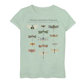Girls 7-16 Fifth Sun Dragonfly Study Graphic Tee