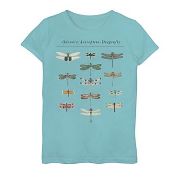 Girls 7-16 Fifth Sun Dragonfly Study Graphic Tee