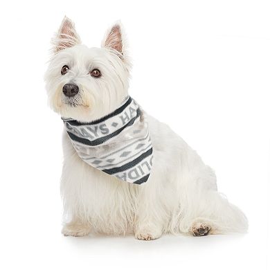 Pet Jammies for Your Families?? Peace and Joy Bandana