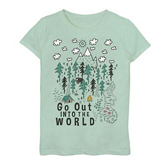 Girls 7-16 Fifth Sun Into Wild Tee