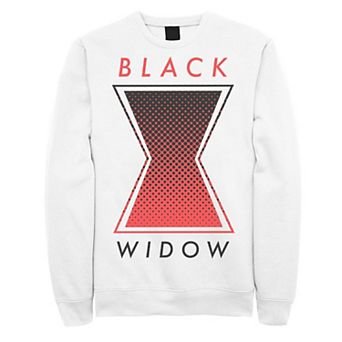 Men's Marvel Black Widow Gradient Logo Sweatshirt