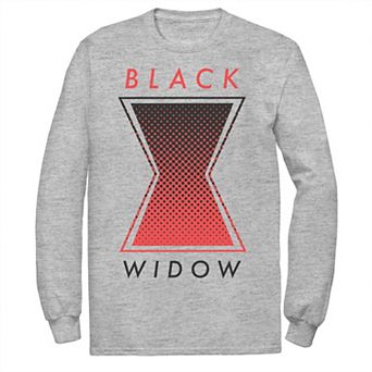 Men's Marvel Black Widow Gradient Logo Tee