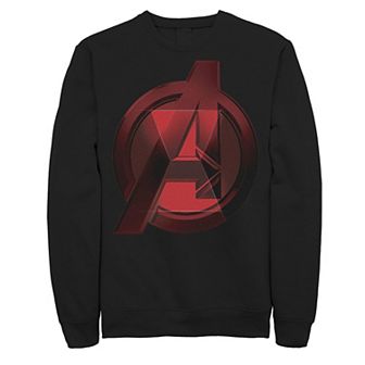 Men's Marvel Black Widow Avengers Logo Sweatshirt