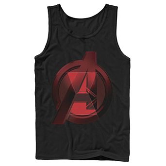 Men's Marvel Black Widow Avengers Logo Tank Top