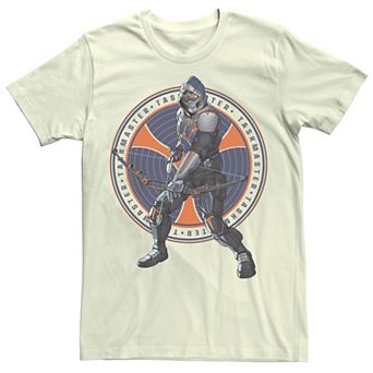 Men's Marvel Black Widow TaskMaster Coin Portrait Tee