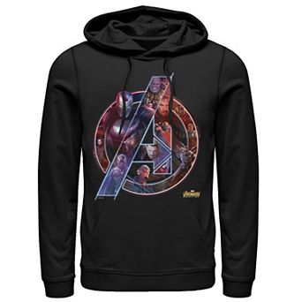 Men's Marvel Avengers Infinity War Neon Team Hoodie