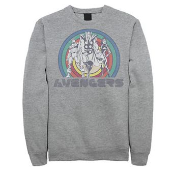 Men's Marvel Avengers Classic Thor Black Widow Captain America Sweatshirt