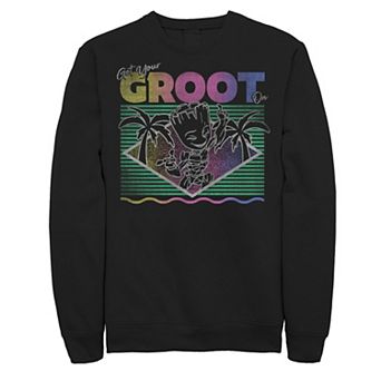 Men's Marvel Guardians Of The Galaxy Get Your Groot On Sweatshirt