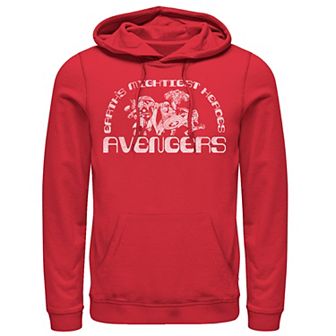 Men's Marvel Avengers Classic Earth's Mightiest Heroes Retro Hoodie