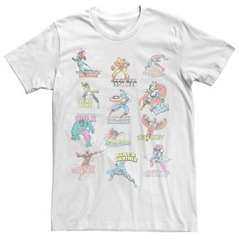 Men's Marvel Avengers Team Logos Tee