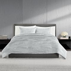 new Simply Vera Wang modern stripe 4pc QUEEN comforter SET gold kohls comfort 