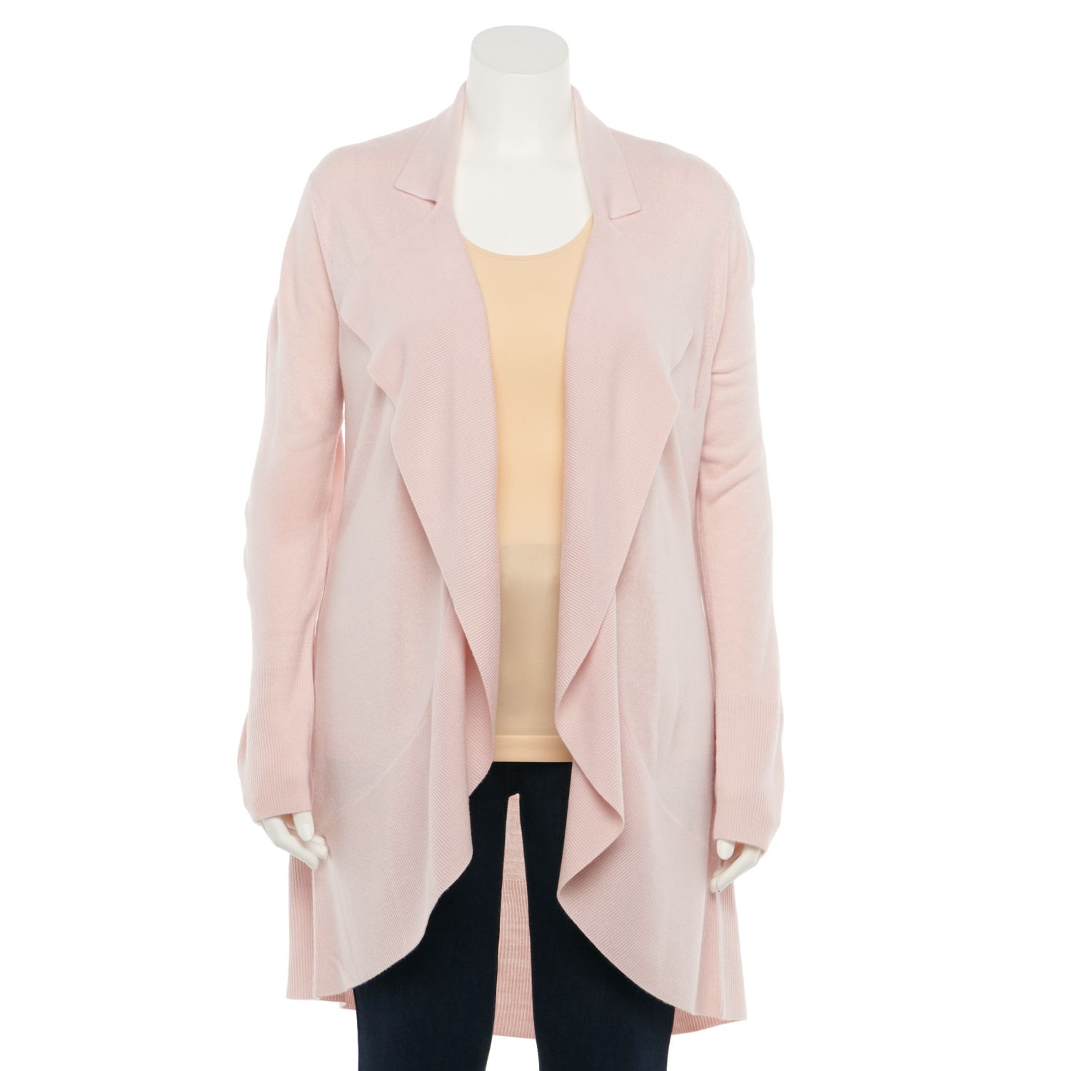 kohls plus size cardigans