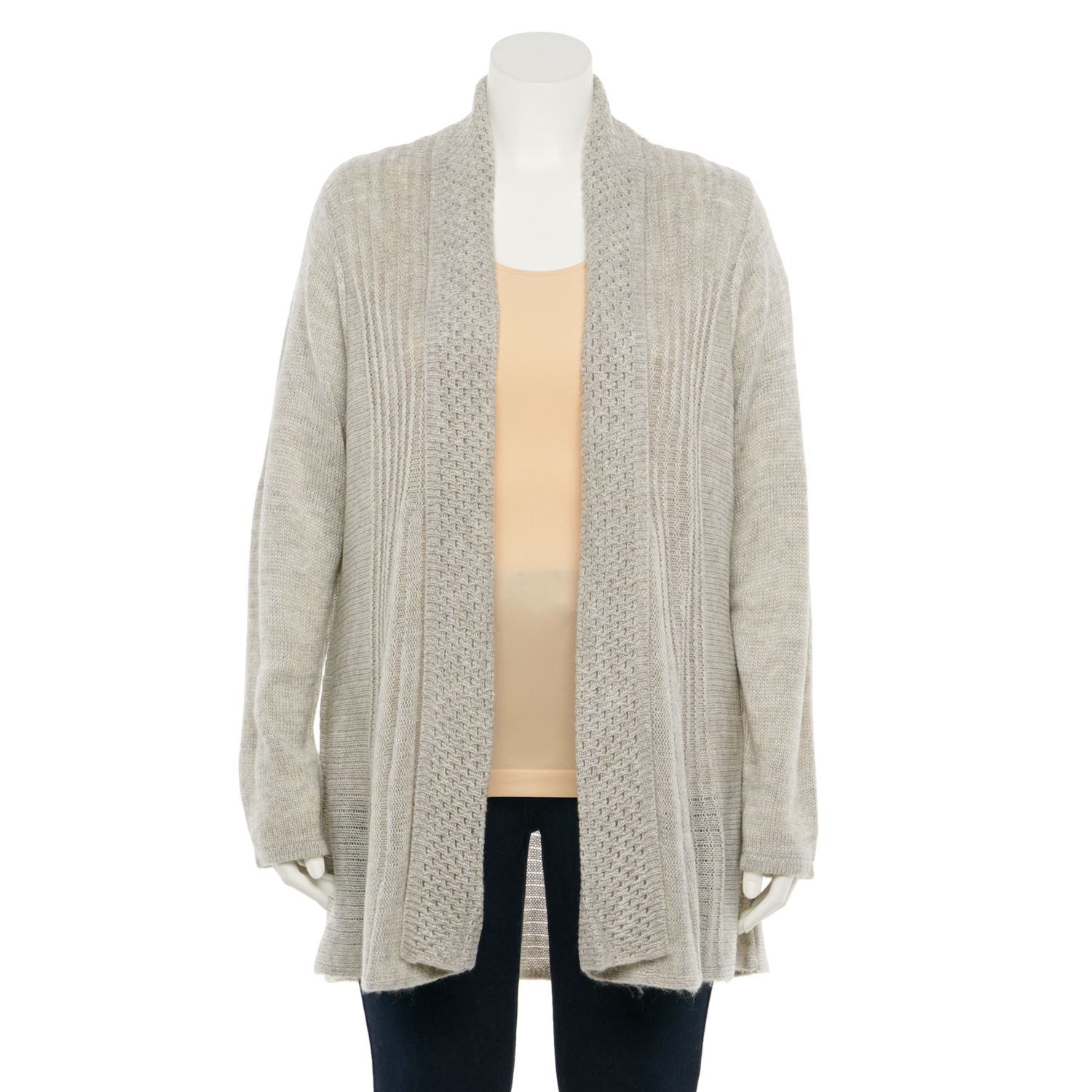 kohls plus size cardigans