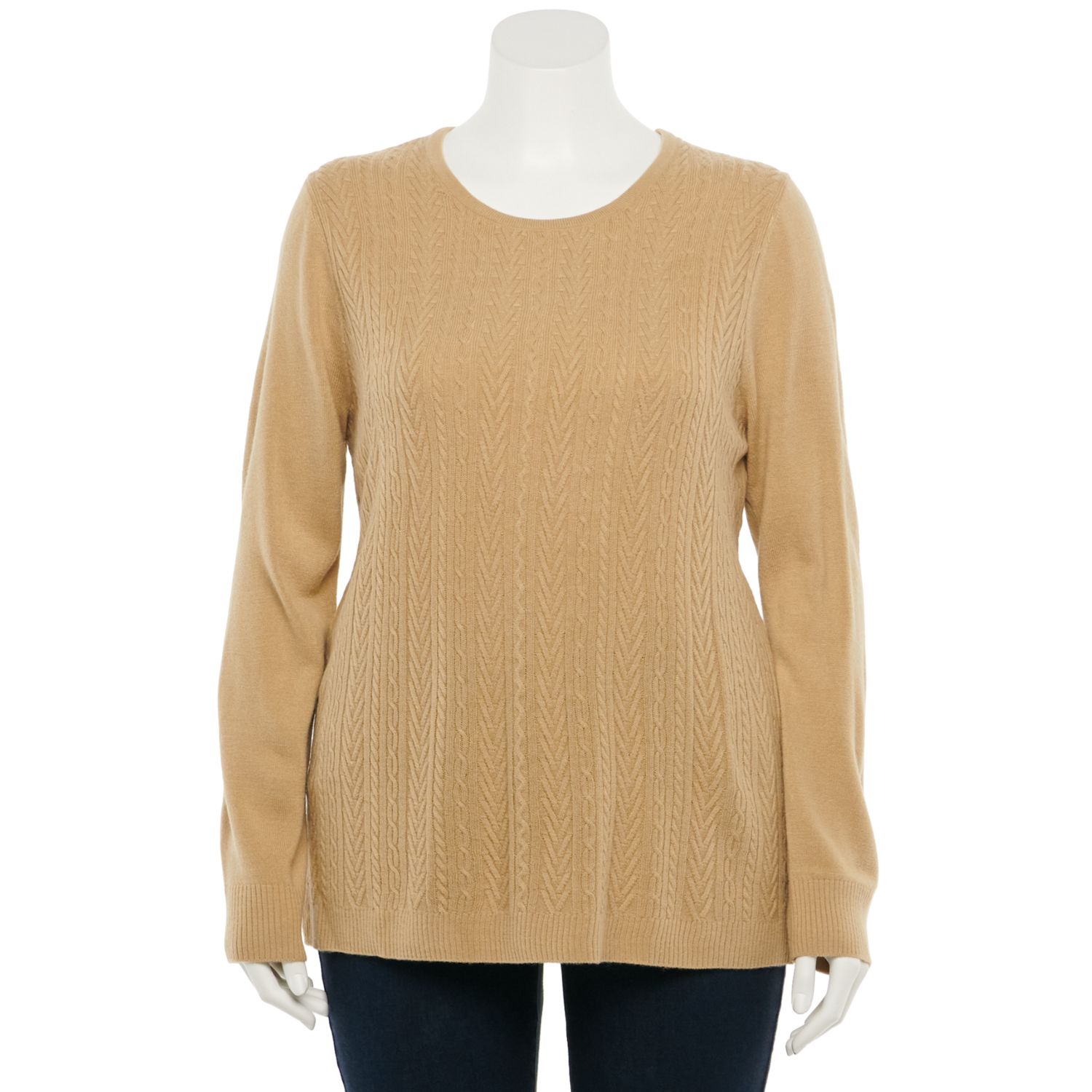 kohls womens plus size sweaters