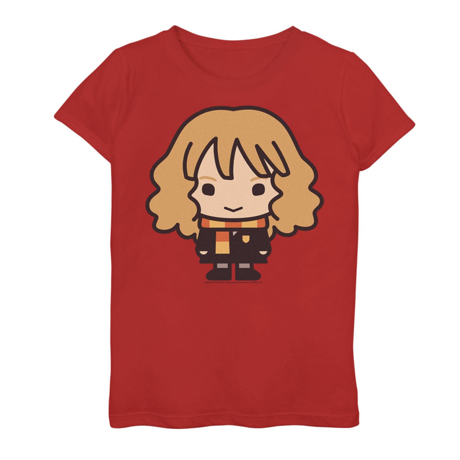 Image for Harry Potter Girls 7-16 Hermione Granger Cute Cartoon Style Portrait Graphic Tee at Kohl's.