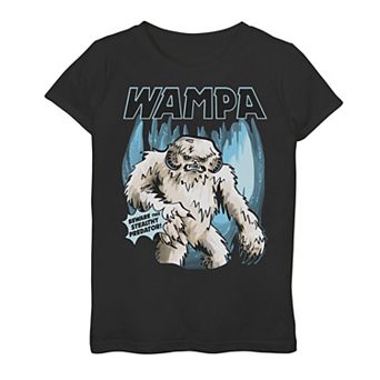 Girls 7-16 Star Wars Wampa Beware This Stealthy Predator Graphic Tee