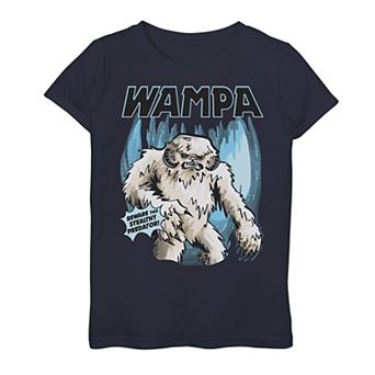 Girls 7-16 Star Wars Wampa Beware This Stealthy Predator Graphic Tee