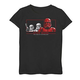 Girls 7-16 Star Wars The Rise of Skywalker Sleek Dark Side Graphic Tee