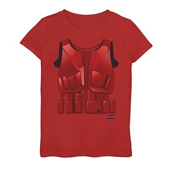 Girls 7-16 Star Wars The Rise Of Skywalker Halloween Red Sith Costume Graphic Tee
