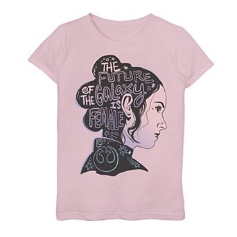 Girls 7-16 Star Wars Rey The Future Of The Galaxy Is Female Graphic Tee