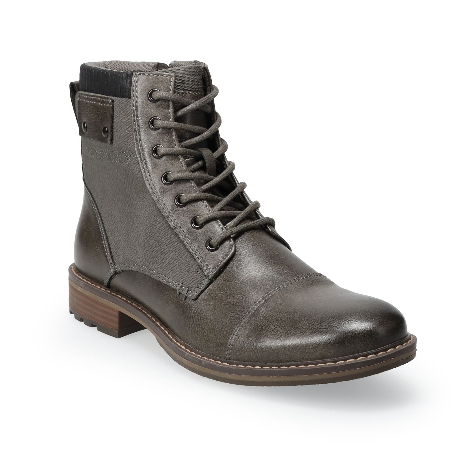 grey casual boots mens