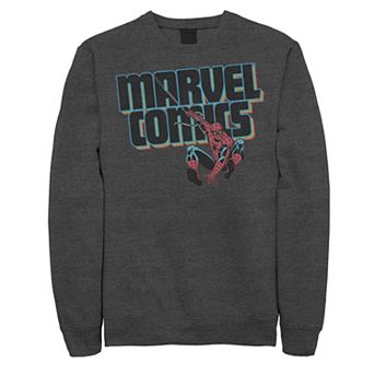 Men's Marvel Comics Spider-Man Classic Web Sling Logo Sweatshirt